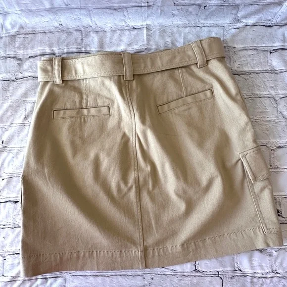 Loft Beige Cargo Skirt - Picture 6 of 11